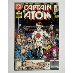 Vintage 1988 DC Comics Captain Atom Issue #13 Comic Book Super Hero KG